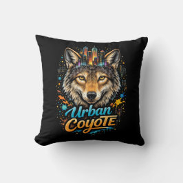 Cojín Decorativo Coyote Urbano