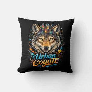 Cojín Decorativo Coyote Urbano