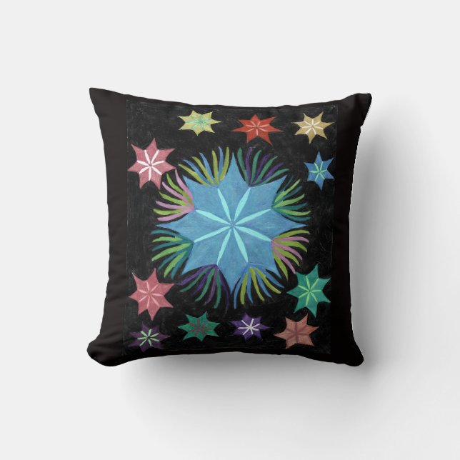 Cojín Decorativo CozmicninjaStar sobre una gota (Anverso)