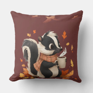 Cojín Decorativo Cozy Almohadón de Otoño de Mofeta - Encantador Bos