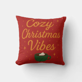 Cojín Decorativo Cozy Christmas Vibes