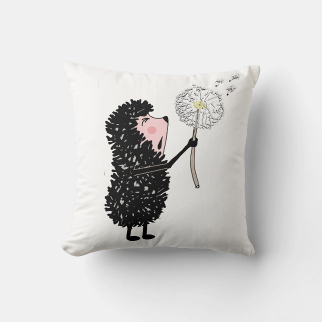 Cojín Decorativo Cozy Hedgehog Pillow (Anverso)