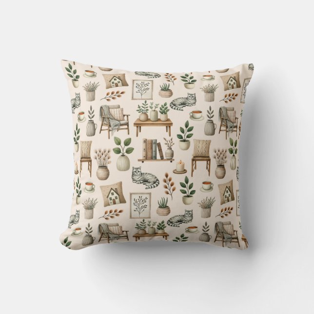 Cojín Decorativo Cozy- Hygge- Design (Anverso)