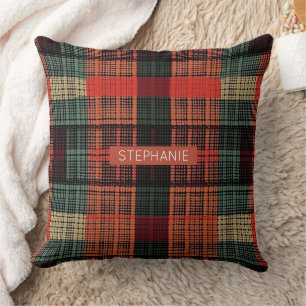 Cojín Decorativo Cozy Knit Patchwork - Estilo de otoño de Boho vint
