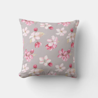 Cojín Decorativo Cozy Pink Flor de Cerezo Manta Floral P