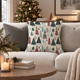 Cojín Decorativo Cozy Scandinavian Christmas Throw Pillow Nordic De