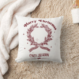 Cojín Decorativo Cozy Season Vintage Christmas