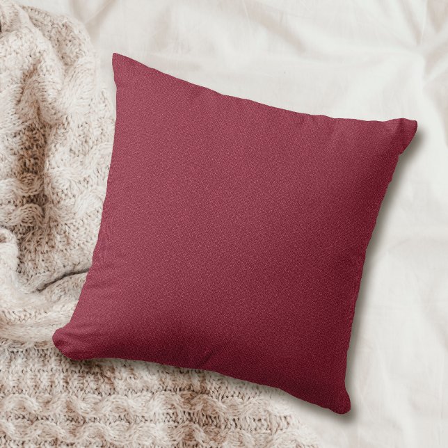 Cojín Decorativo Cranberry sólido (Subido por el creador)