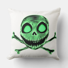 Cojín Decorativo 💀 Crâne Lumineux Halloween