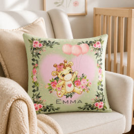 Cojín Decorativo Craneario de bebé | Guardería personalizada de col