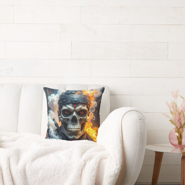 Cojín Decorativo Cráneo de la Muerte (Sofá)