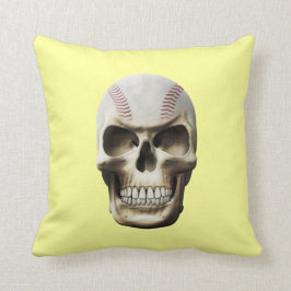 Cojín Decorativo Cráneo del béisbol