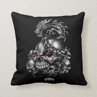 Cojín Decorativo Cráneos del dragón