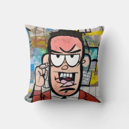 Cojín Decorativo Cranky Man