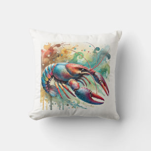 Cojín Decorativo Crayfish Serenity 060824AREF137 - Watercolor