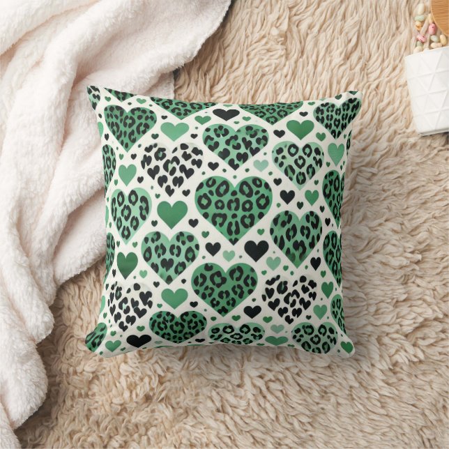 Cojín Decorativo Crazy Love (Verde) (Manta)
