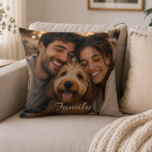 Cojín Decorativo Crea tu propia familia personalizada