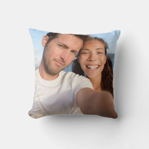 Cojín Decorativo Crea tu propia foto personalizada doble cara