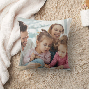 Cojín Decorativo Crea tu propia imagen personalizada doble cara