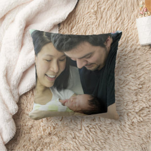 Cojín Decorativo Crea tu propia imagen personalizada doble faz