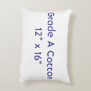 Cojín Decorativo Crea tu propia tela de algodón de grado A de 12" x