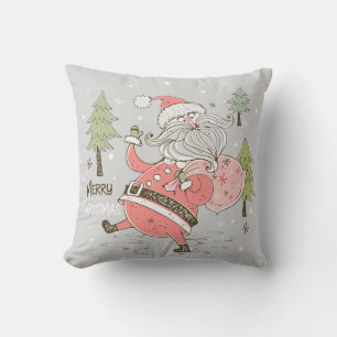 Cojín Decorativo Crea tu propia y fantástica Navidad de Santa Merry