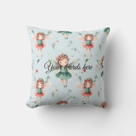 Cojín Decorativo Crea tu propio Fairy Blue