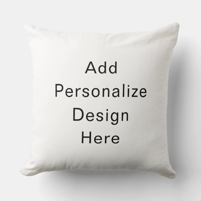 Cojín Decorativo crea tu propio personalizado (Anverso)