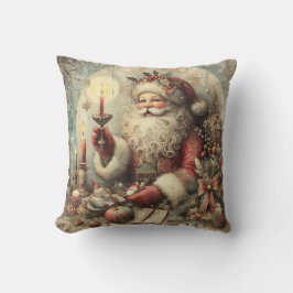 Cojín Decorativo Crea tu propio Santa Claus victoriano