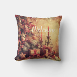 Cojín Decorativo Crea tu propio y cálido árbol de Navidad de Gótico