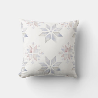 Cojín Decorativo Crea tus Propios Copos de Nieve Mágicos Hygge