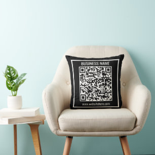 Cojín Decorativo Crea un código QR moderno al instante 