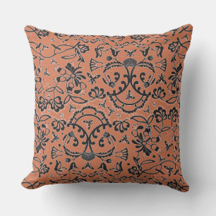 Cojín Decorativo Creación de bordado crochet 2