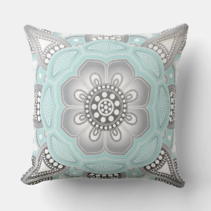 Cojín Decorativo Creación de Mandala, todos los puntos para uno 1