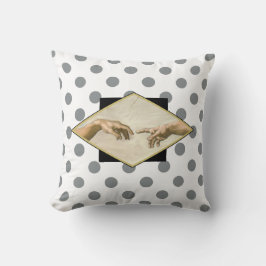 Cojín Decorativo Creación de puntos de Adam Polka