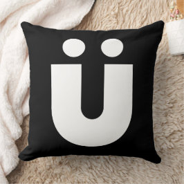 Cojín Decorativo Creaciones de TYP(O): Umlaut Ü