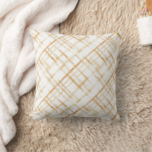 Cojín Decorativo Cream Caramel White Stripes