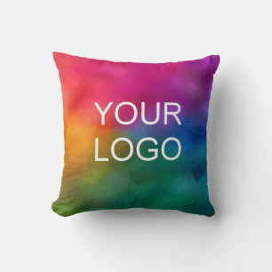 Cojín Decorativo Crear su propia plantilla de logotipos para empres