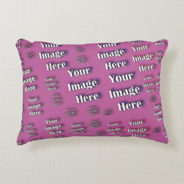 Cojín Decorativo 🤍 Crear su propia plantilla de Personalizado