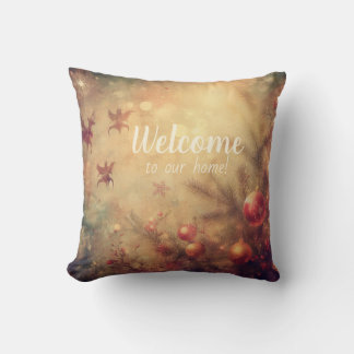 Cojín Decorativo Crear sus propios baubles Navidades cálidos