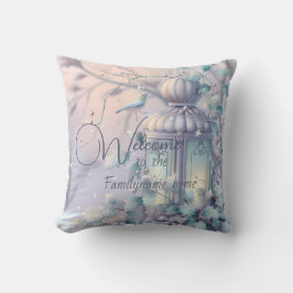 Cojín Decorativo Crear tu propio Lantern de Navidades púrpura