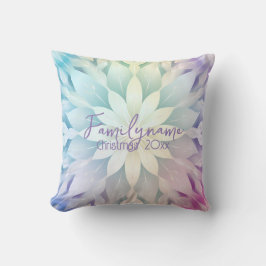 Cojín Decorativo Crear tu propio Navidad arcoiris Mandala