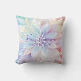 Cojín Decorativo Crear tu propio Navidad arcoiris Poinsettia