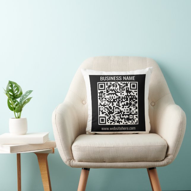 Cojín Decorativo Crear un código QR moderno instantáneamente (Silla)