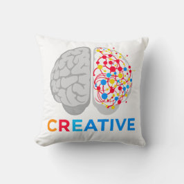 Cojín Decorativo Creative Brain Left Right Hemisphere