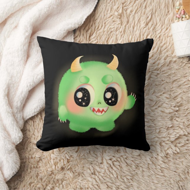 Cojín Decorativo Creatura de Monstruo Amigable (Manta)