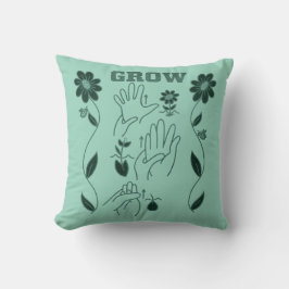 Cojín Decorativo Crecer - Diseño ASL