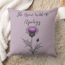 Cojín Decorativo Creció Sin Disculpa