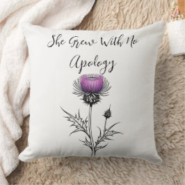 Cojín Decorativo Creció Sin Disculpa