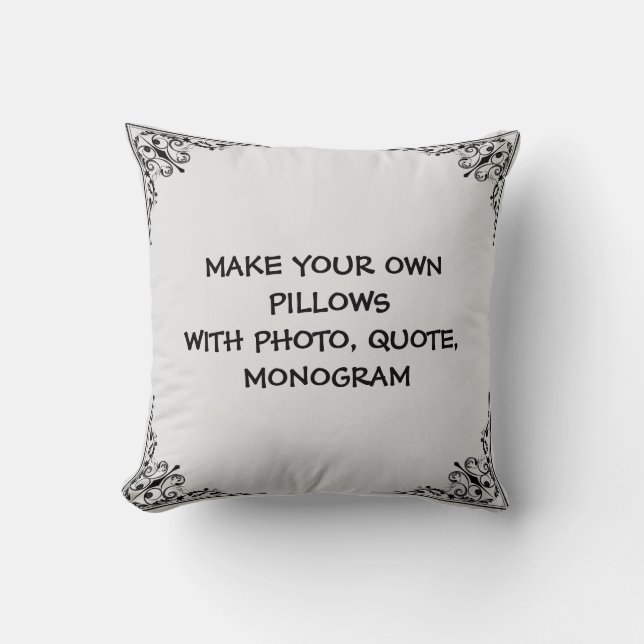 COJÍN DECORATIVO CREE SUS PROPIOS FONDOS MÁS POPULARES (Anverso)